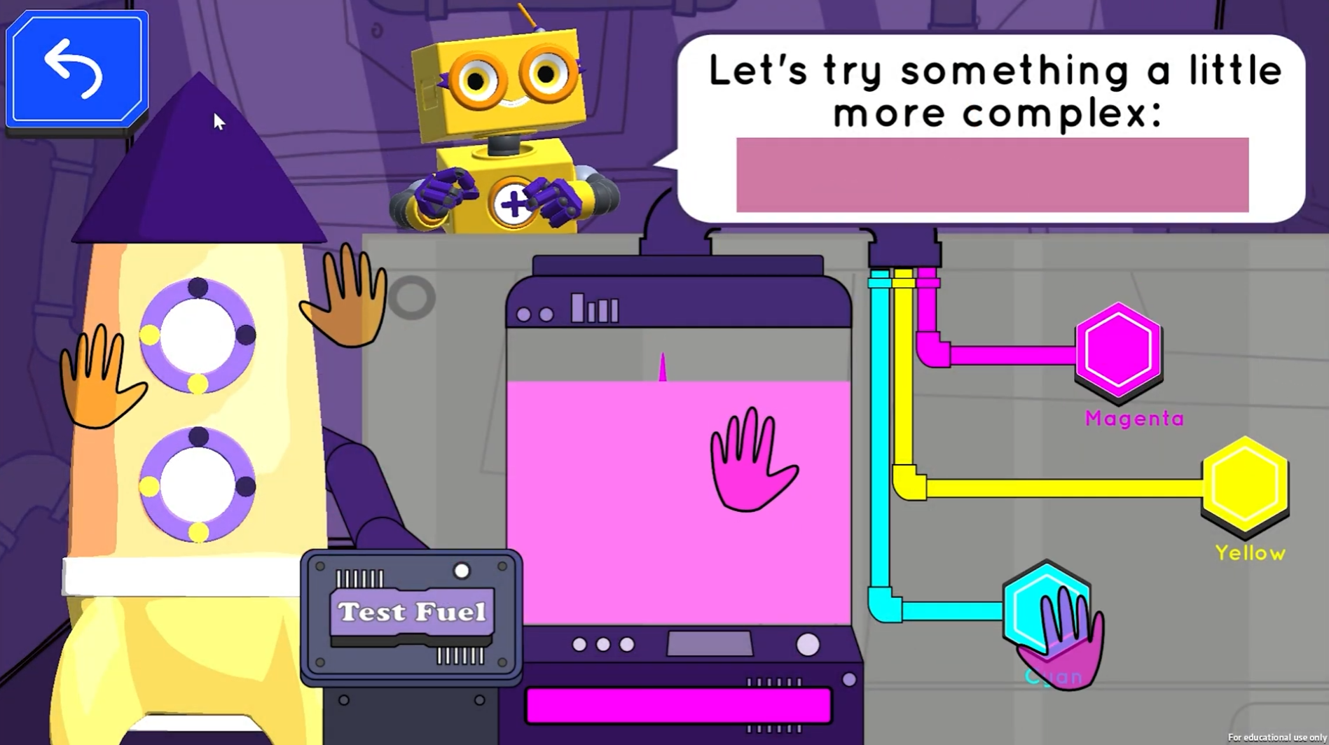 BotMania color mixing game