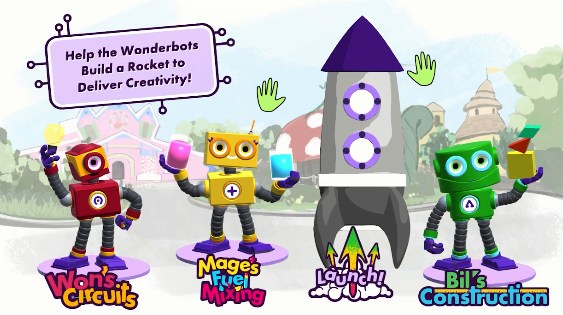BotMania menu screen
