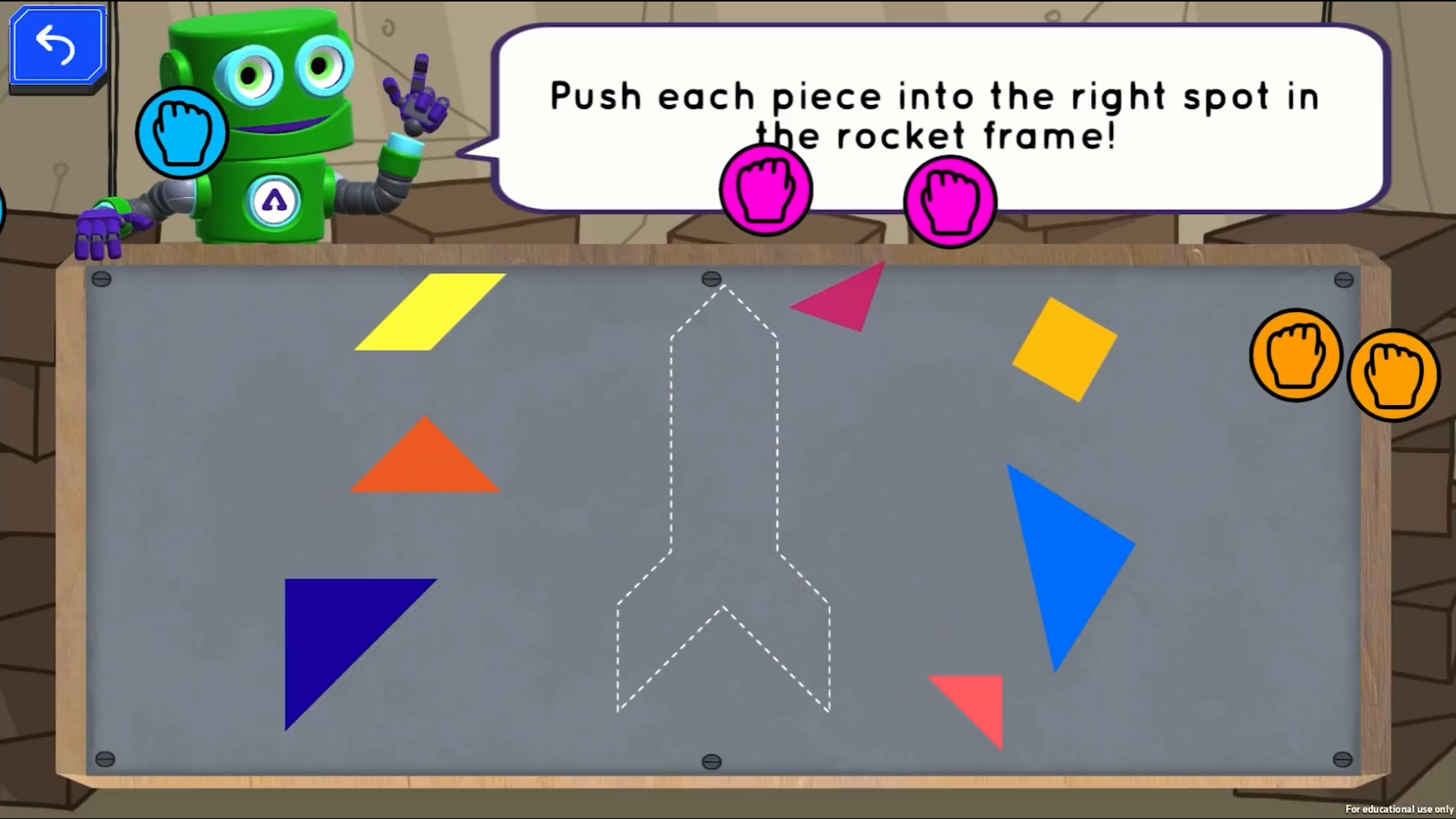 BotMania tangram game