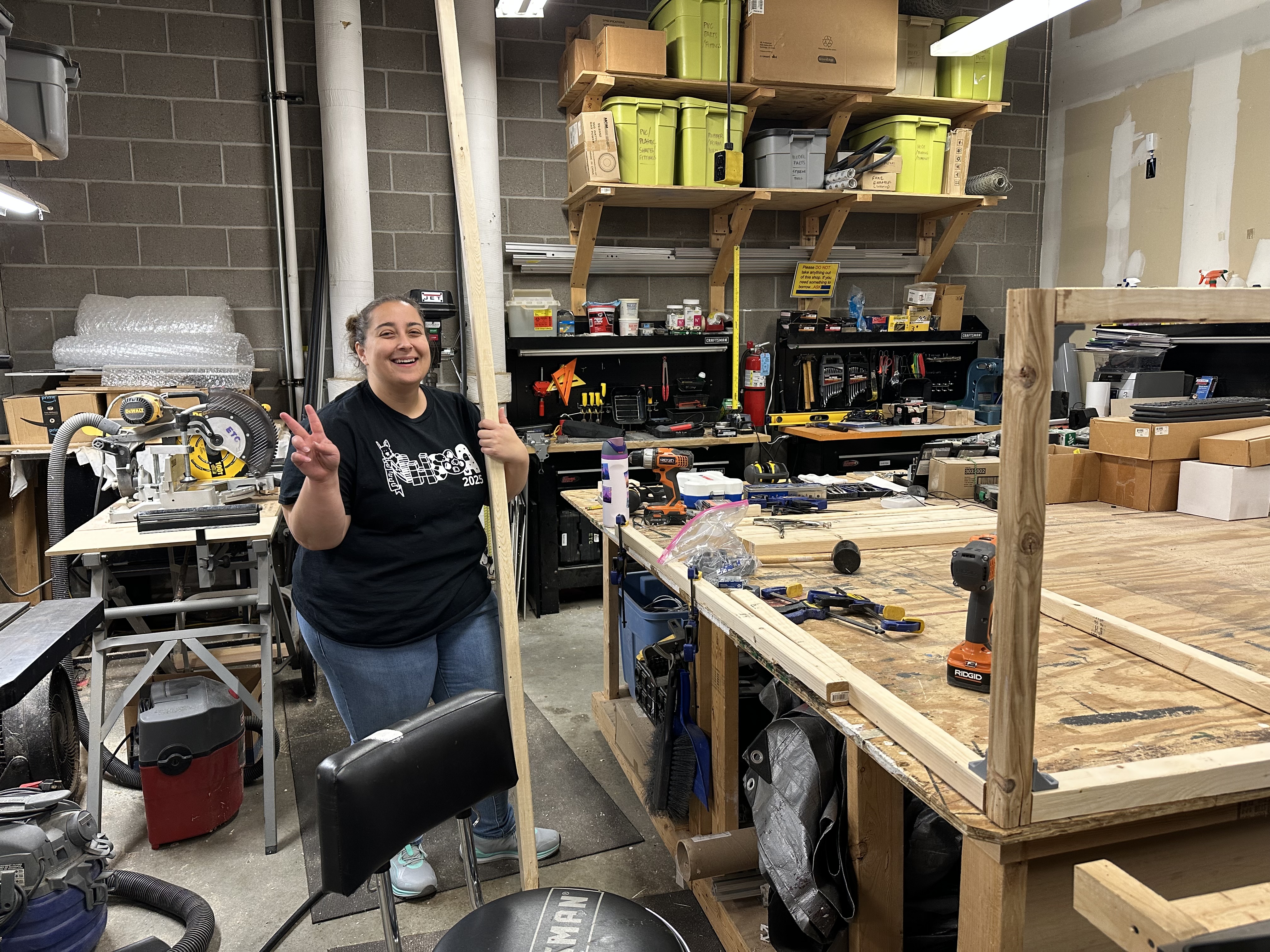 Remnants woodshop fabrication process